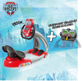 Elektronický trenažér V8 Cars Ice Driver Smoby so zvukom a svetlom