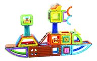 Stavebnica magnetická Gigant Master Craft Set Deluxe Magformers 162 dielov