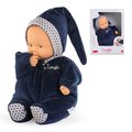 Bábika Babipouce Navy Blue Starry Dreams Mon Doudou Corolle s hnedými očami a špúliace ústočká 28 cm od 0 mes