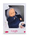 Bábika Babipouce Navy Blue Starry Dreams Mon Doudou Corolle s hnedými očami a špúliace ústočká 28 cm od 0 mes