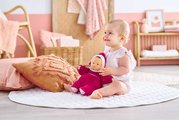 Bábika Babipouce Pink Grenadine Mon Doudou Corolle s modrými očami a špúliace ústočká 28 cm od 0 mes