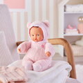 Bábika medvedík Babibear Plush Starry Dreams Mon Doudou Corolle s ušatou čiapočkou s modrými očami a špúliace ústočká 28 cm od 0 mes