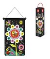 Magnetický terč Záhrada Garden Magnetic Dart Game Janod obojstranný so 6 magnetickými šípkami od 4 rokov