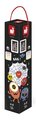 Magnetický terč Príšerky Monsters Magnetic Dart Game Janod obojstranný so 6 magnetickými šípkami od 4 rokov