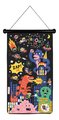 Magnetický terč Superhrdina Superhero Magnetic Dart Game Janod obojstranný so 6 magnetickými šípkami od 4 rokov