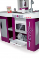 Kuchynka Studio XL Tefal Smoby elektronická so zvukmi, so sódovačom, chladničkou a 32 doplnkami fialová