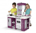 Kuchynka Studio XL Tefal Smoby elektronická so zvukmi, so sódovačom, chladničkou a 32 doplnkami fialová