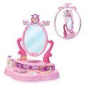 Kozmetický stolík Disney Princezné 2v1 Smoby so stoličkou a 10 doplnkami