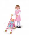 Kočík pre bábiku Minnie Smoby skladacia bugina (58 cm rúčka) od 18 mes