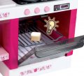 Kuchynka Hello Kitty Cheftronic Smoby elektronická so zvukom, svetlom a 19 doplnkami tmavoružová