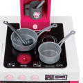 Kuchynka Hello Kitty Cheftronic Smoby elektronická so zvukom, svetlom a 19 doplnkami tmavoružová