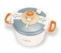Tlakový hrniec Mini Tefal Smoby s mechanickým zvukom bielo-béžový