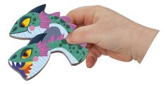 Magnetická kniha Draky Dragons Magnetibook Janod 53 magnetiek a 10 šablón