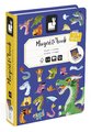 Magnetická kniha Draky Dragons Magnetibook Janod 53 magnetiek a 10 šablón