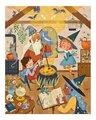 Puzzle v kufríku Čarodejnícka škola Magic Janod 200 dielov od 7 rokov