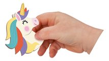 Magnetická kniha Jednorožec Unicorn Magnetibook Janod 44 magnetiek a 10 šablón