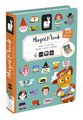 Magnetická kniha Rozprávky Fairytales Magnetibook Janod 30 magnetiek a 10 šablón