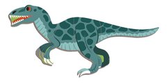 Magnetická kniha Dinosaury Dinosaurs Magnetibook Janod 40 magnetiek a 10 šablón