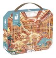 Puzzle v kufríku V múzeu Natural History Museum Janod 100 dielov od 6 rokov