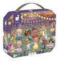 Puzzle v kufríku Princezné Princesses Janod 36 dielov od 4 rokov