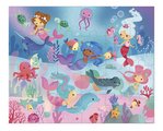 Puzzle v kufríku Morské víly Mermaids Janod 24 dielov