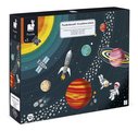 Vzdelávacie puzzle Slnečná sústava Educational Puzzle Solar System Janod 100 dielov od 5 rokov