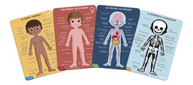 Vzdelávacie puzzle Ľudské telo Educational Puzzle Human Body Janod 50-75-100 dielov od 5 rokov