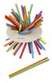 Spoločenská hra pre deti Bláznivé paličky Game of Skill Crazy Sticks Janod 36 dielov pre 2-6 hráčov