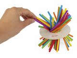 Spoločenská hra pre deti Bláznivé paličky Game of Skill Crazy Sticks Janod 36 dielov pre 2-6 hráčov