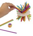Spoločenská hra pre deti Bláznivé paličky Game of Skill Crazy Sticks Janod 36 dielov pre 2-6 hráčov