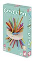 Spoločenská hra pre deti Bláznivé paličky Game of Skill Crazy Sticks Janod 36 dielov pre 2-6 hráčov