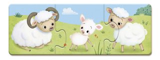 Spoločenská hra pre deti Trionimo Nájdi zvieratká Puzzle Matching Game Janod 30 dielov