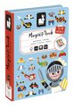 Magnetická kniha Chlapčenské oblečenie Boy's Costumes Magnetibook Janod 36 magnetiek a 8 šablón