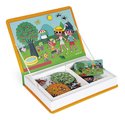 Magnetická kniha Ročné obdobia 4 Seasons Magnetibook Janod 115 magnetiek a 4 šablóny