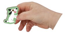 Magnetická kniha Princezné Princesses Magnetibook Janod 55 magnetiek a 7 šablón