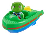 Športová loďka naťahovacia Sportboat AquaPlay dĺžka 14 cm s figúrkou žabiaka Nilsa od 24 mes