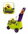 Odrážadlo Macko Pú Smoby Buggymobile s rúčkou od 10 mes