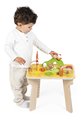 Drevený didaktický stolík s aktivitami Farma Wooden Farm Activity Table Janod 7 aktivít od 12 mes