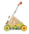 Drevené chodítko Zajac Wooden Rabbit Multi-Activity Cart Janod multifunkčné od 12 mes