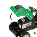 Traktor na šliapanie RX Bull Smoby s prívesom zelený