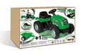 Traktor na šliapanie RX Bull Smoby s prívesom zelený