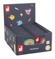 Didaktický hlavolam Beads Game Applepop Janod guličkový 4 druhy