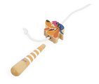 Švihadlo Pes Dog Skipping Rope Applepop Janod s drevenými rúčkami