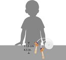 Švihadlo Pes Dog Skipping Rope Applepop Janod s drevenými rúčkami
