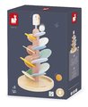 Drevená guľôčková dráha Vtáčik Bird Descender Sweet Cocoon Janod 2 drevené guľôčky 36 cm