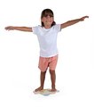 Balančná doska s labyrintom Kvet Flower Balance Board Sweet Cocoon Janod z masívneho dreva od 5 rokov