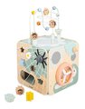Drevená didaktická kocka Záhrada Multiactivity Maxi Cube Sweet Cocoon Janod 11 aktivít od 18 mes J04060