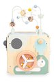 Drevená didaktická kocka Záhrada Multiactivity Maxi Cube Sweet Cocoon Janod 11 aktivít od 18 mes J04060