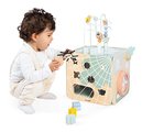 Drevená didaktická kocka Záhrada Multiactivity Maxi Cube Sweet Cocoon Janod 11 aktivít od 18 mes J04060