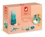 Edukačný box na stimuláciu zmyslového vnímania Janod 4 hračky od 12 mes J04063